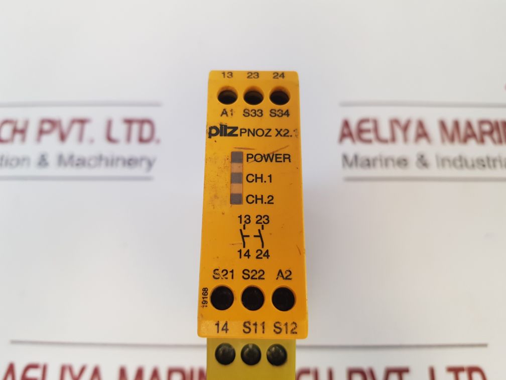 Pilz Pnoz Pnoz X2 24vac/dc 2n/o Safety Relay - Aeliya Marine