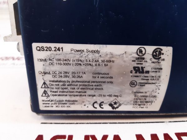 Puls Qs20.241 Power Supply