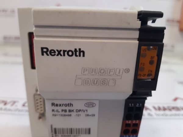 Rexroth R-il Pb Bk Dp/v1 Profi Bus Coupler Module 24vdc