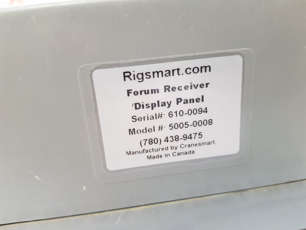 Rigsmart 5005-0008 Receiver/display Panel - Image 8