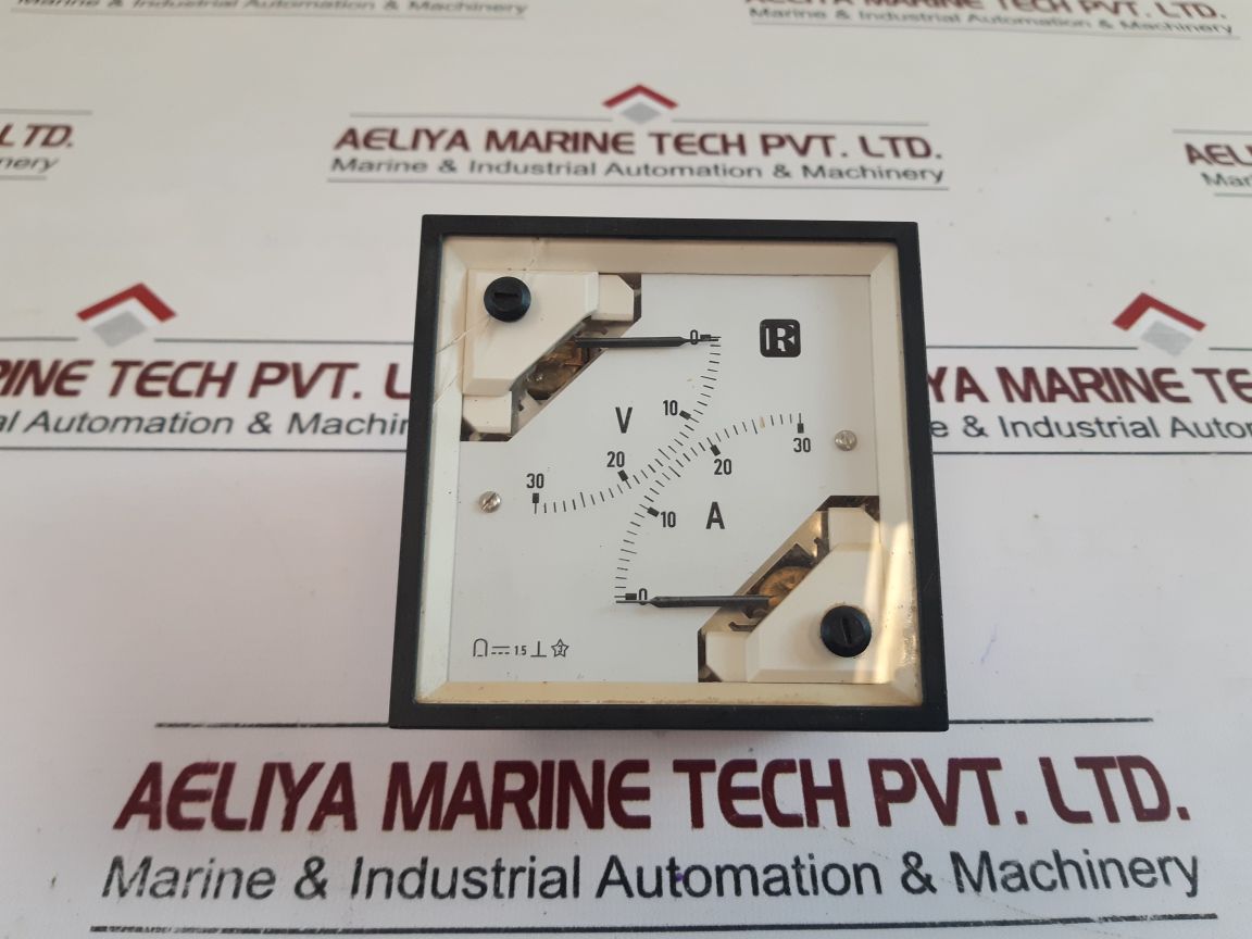 Rishabh Instrument 30a/30v Analog Panel Meter