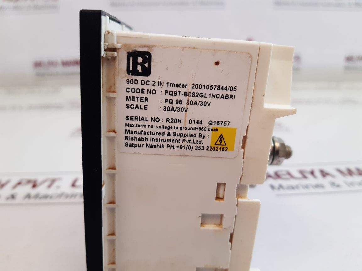 Rishabh Instrument 30a/30v Analog Panel Meter - Image 6