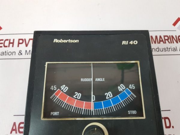 Robertson Ri 40 Rudder Angle Indicator