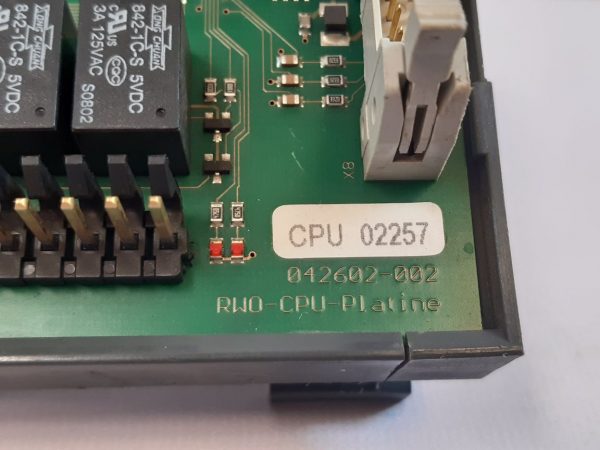 Rwo-cpu-platine 042602-002 Cpu Module