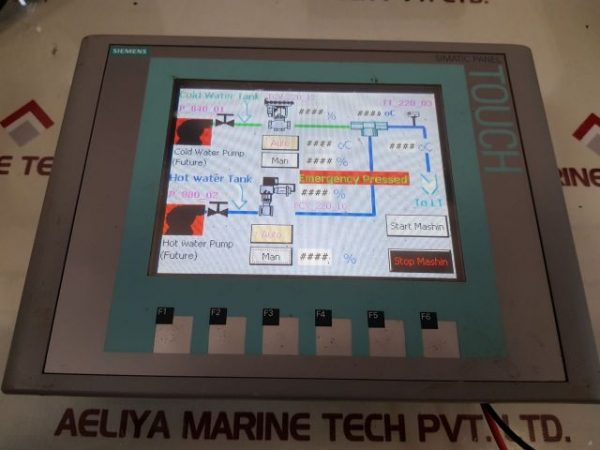 SIEMENS KTP600 BASIC COLOR TOUCH PANEL 6AV6 647-0AD11-3AX0