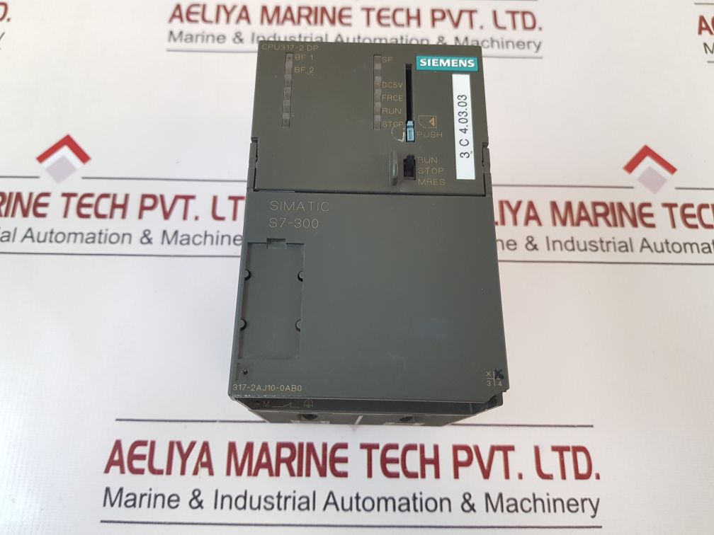 Siemens Simatic 6es7 317-2aj10-0ab0 Cpu Module