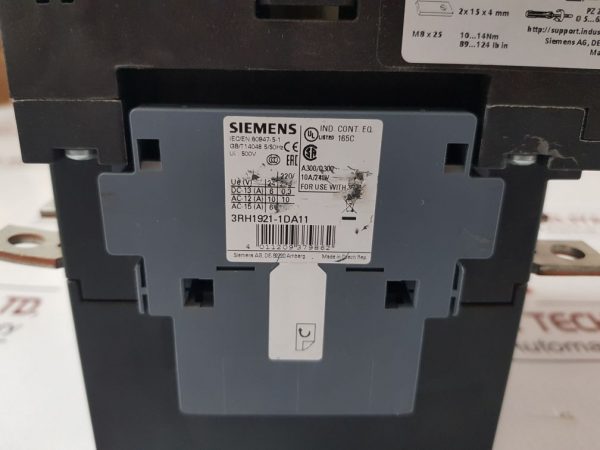 Siemens Sirius 3rt1054-6…6 Contactor