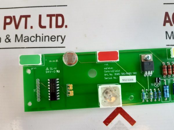 Safetec Bg02.501/bg02.502 Pc Controlfield Board