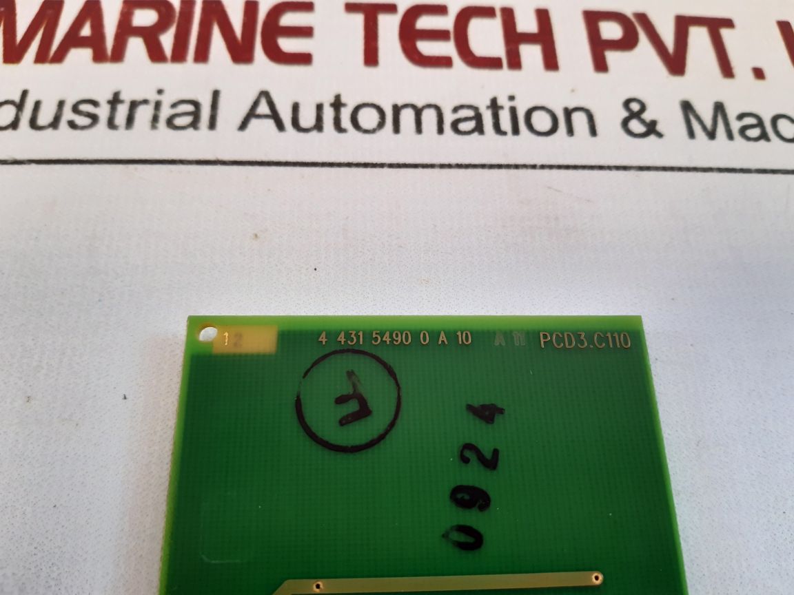 Saia Pcd3.c110 Pcb Card