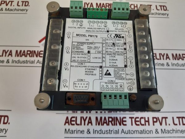 Satec Pm175 Power Quality Analyzer 4-20ma