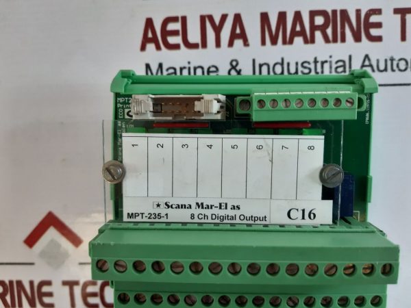 Scana Mar-el Mpt-235-1 8 Ch Digital Output Module