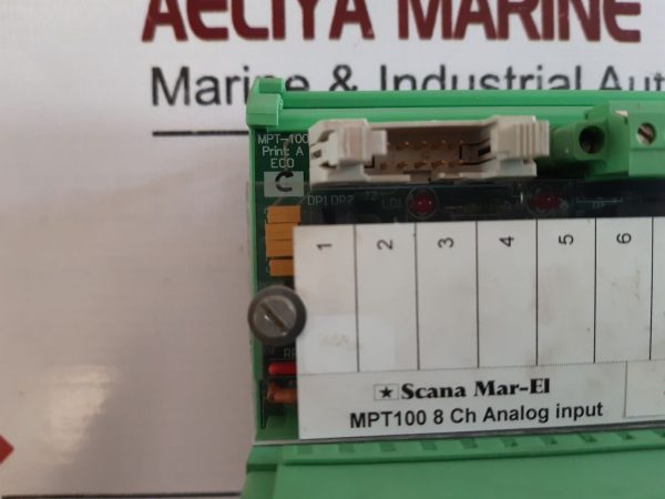 Scana Mar-el Mpt100 8 Ch Analog Input Module