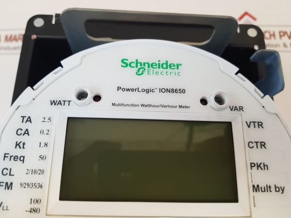 SCHNEIDER ELECTRIC ION8650 MULTIFUNCTION WATTHOUR