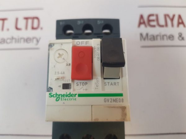 Schneider Telemecanique Tesys Gv2me08 Motor Protection Circuit Breaker 690v