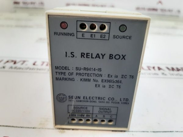 Seun Electric Su-r9414-is Relay Box