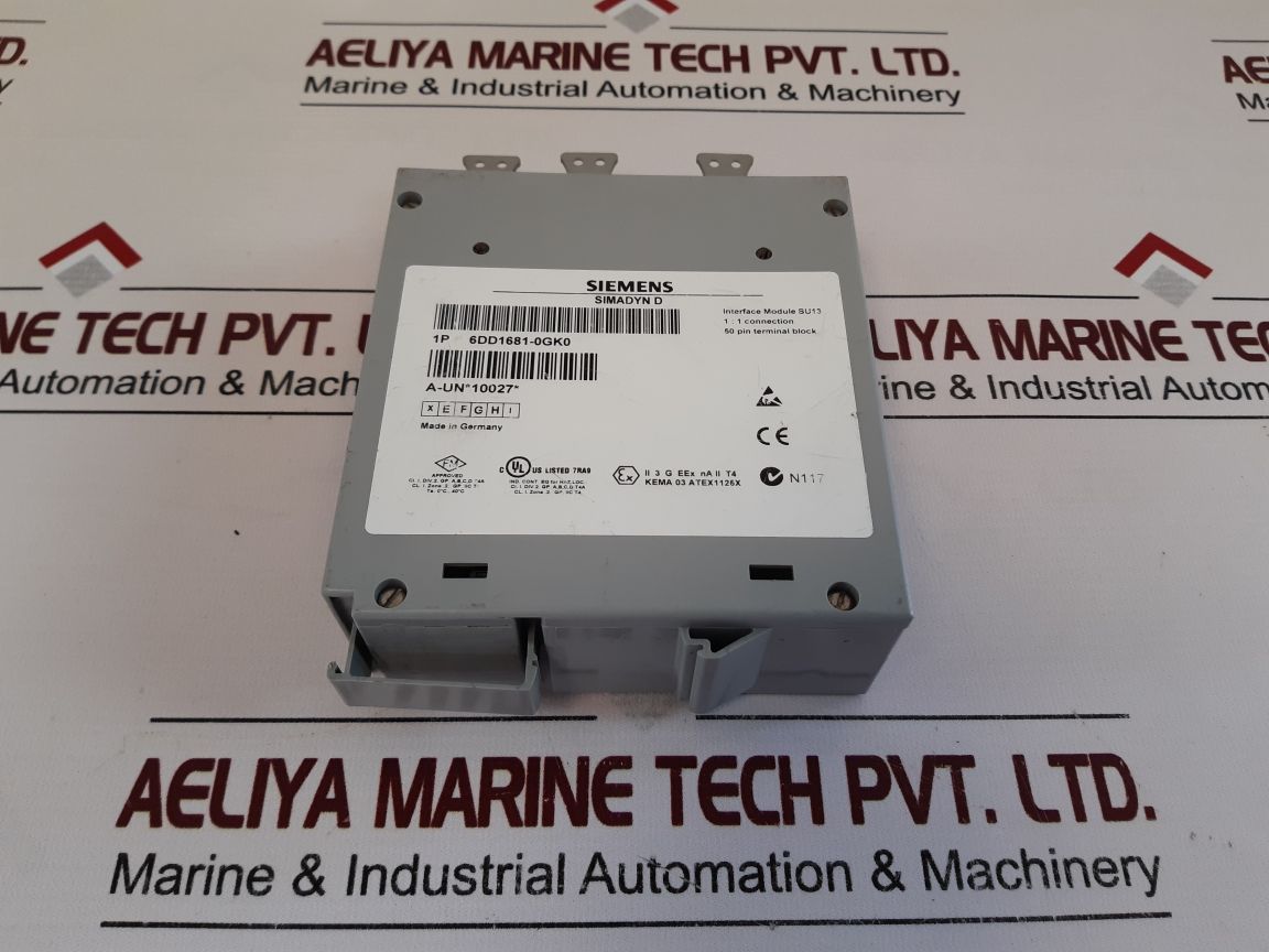 Siemens Simadyn D 6dd1681-0gk0 Interface Module Su13