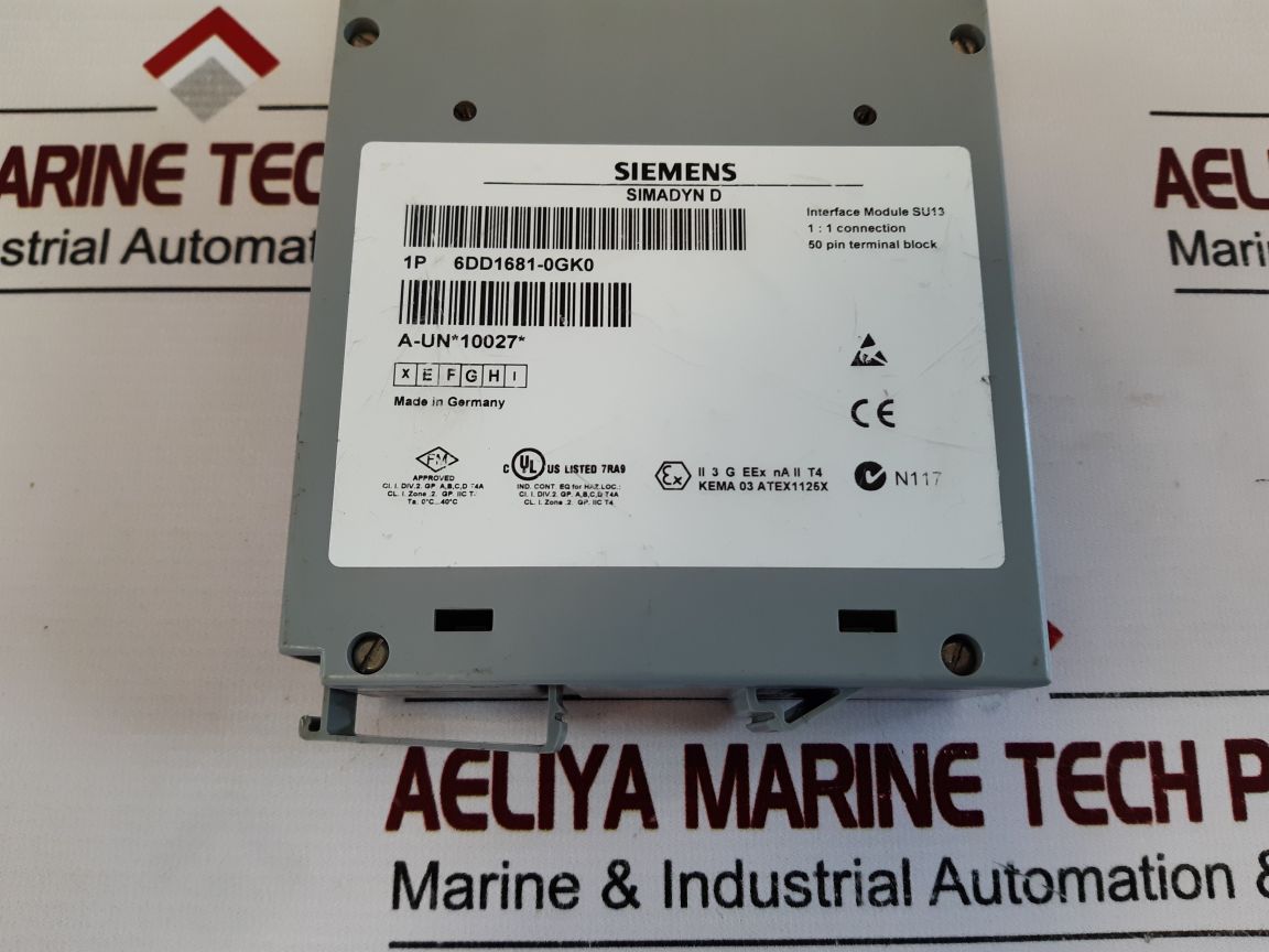 Siemens Simadyn D 6dd1681-0gk0 Interface Module Su13 - Image 6