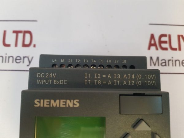 SIEMENS 6ED1 052-1CC01-0BA6 LOGIC MODULE DC24V