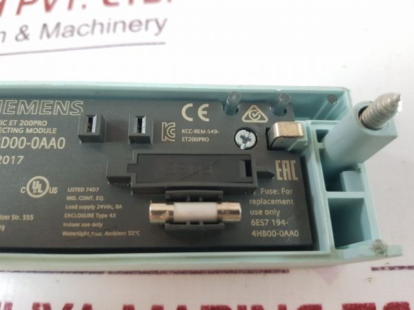 Siemens 6es7 194-4bd00-0aa0 Connecting Module