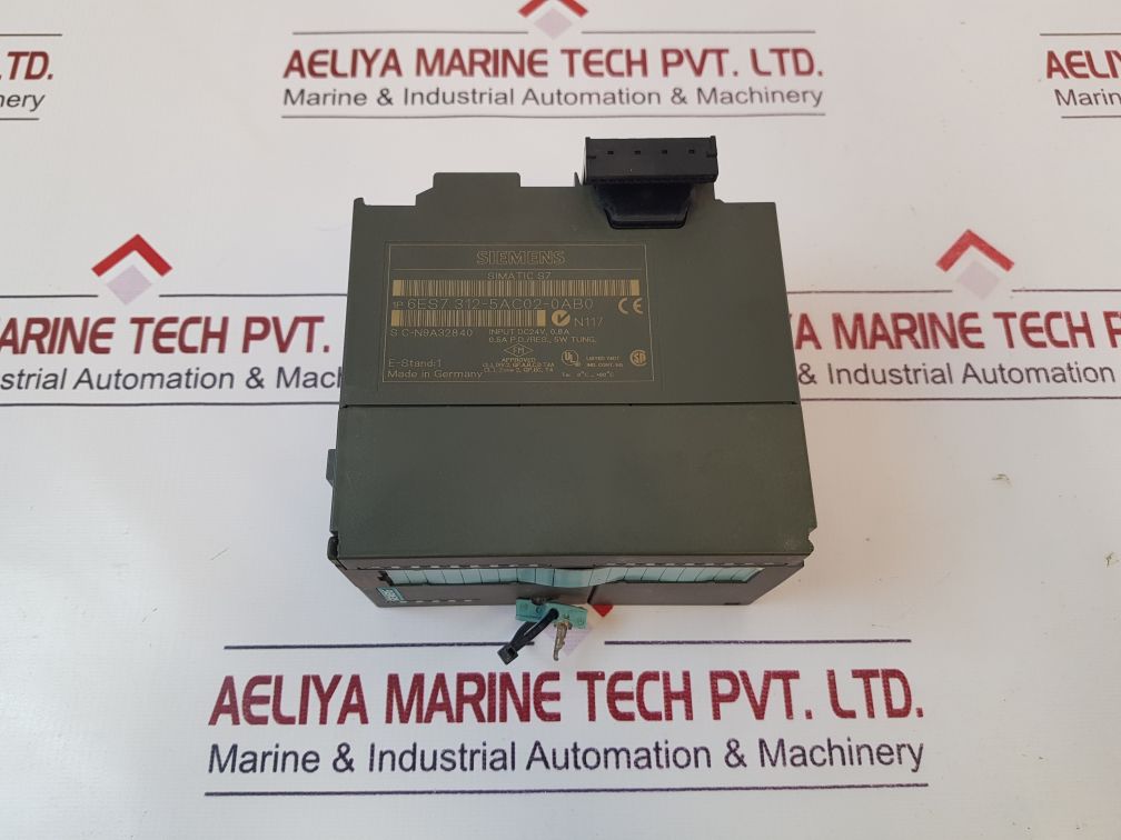 Siemens Simatic S7 6es7 312-5ac02-0ab0 Processor Module Cpu312 Ifm
