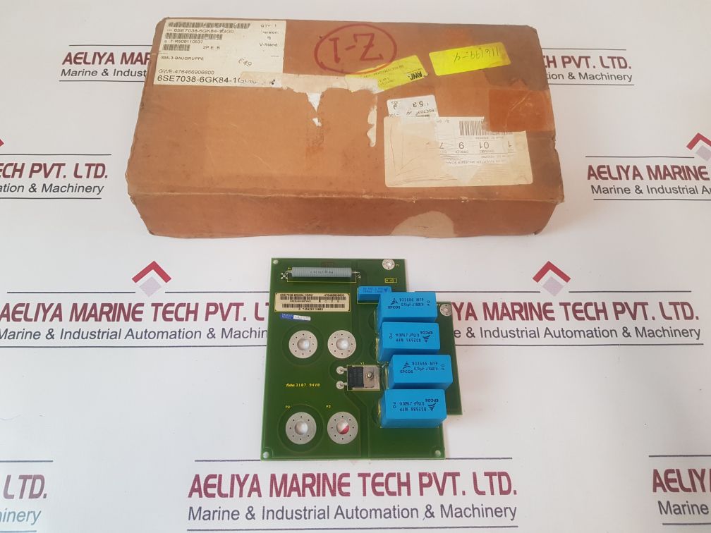 SIEMENS 6SE7038-6GK84-1GG0 INVERTER CONNECTION MODULE