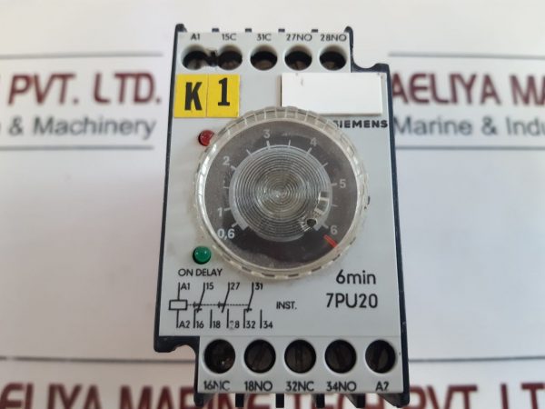 SIEMENS 7PU20 TIMER