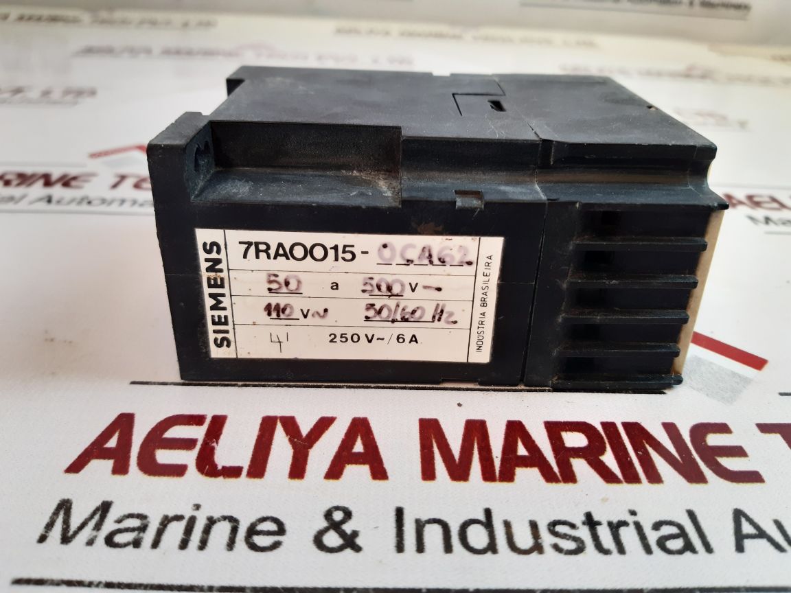 Siemens 7ra0015-0ca62 Voltage Relay - Image 7