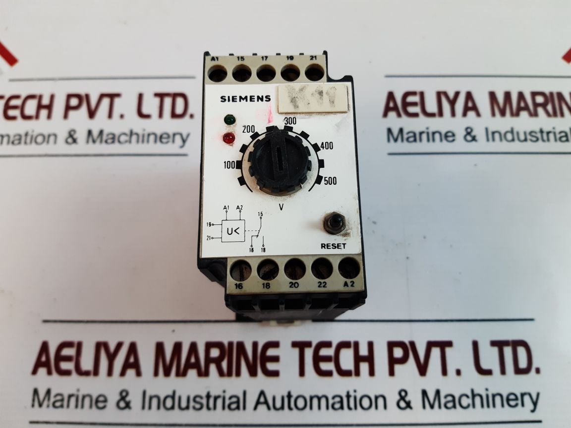 SIEMENS 7RA0015-0CA62 VOLTAGE RELAY