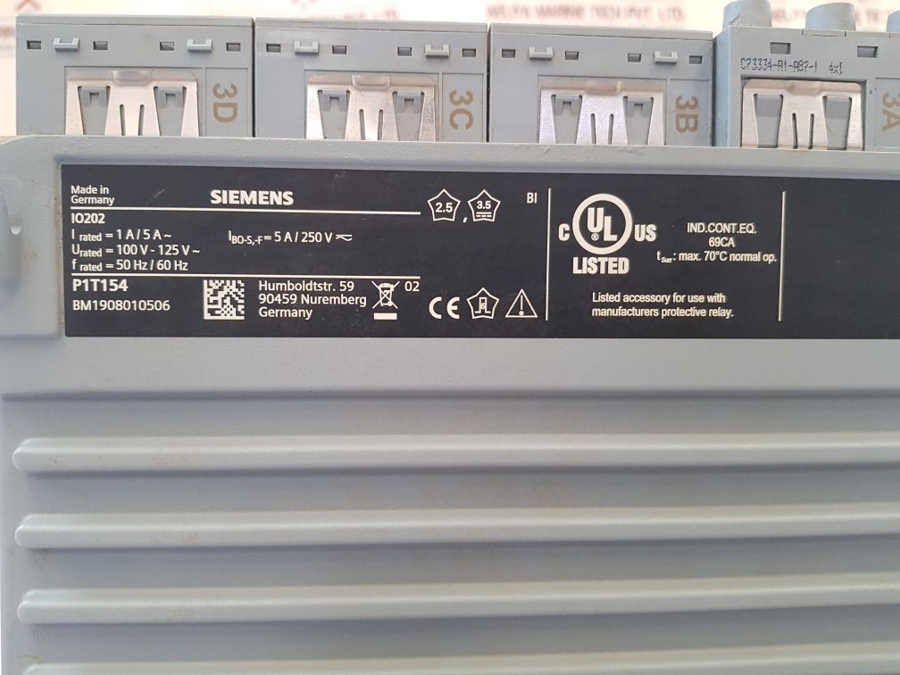 Siemens Siprotec Io202 Protect Relay - Image 9