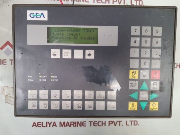 Gea Siemens 6es7623-1sb01-0ac0 Operator Panel