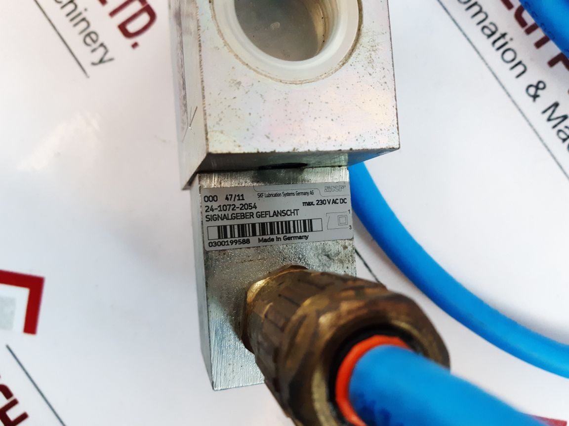 Skf Lubrication Systems 2427034016 Flanged Signaling Device Aeliya Marine