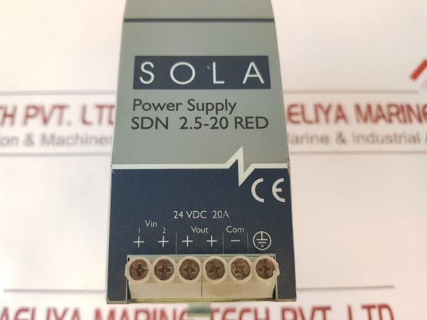 SOLA/HEVI-DUTY SDN 2.5-20 RED POWER SUPPLY