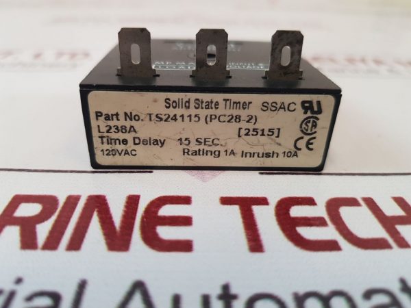 Ssac Ts24115 (Pc28-2) Solid State Timer