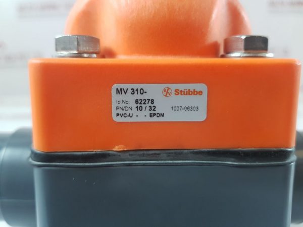 STUBBE MV 310 DIAPHRAGM VALVE