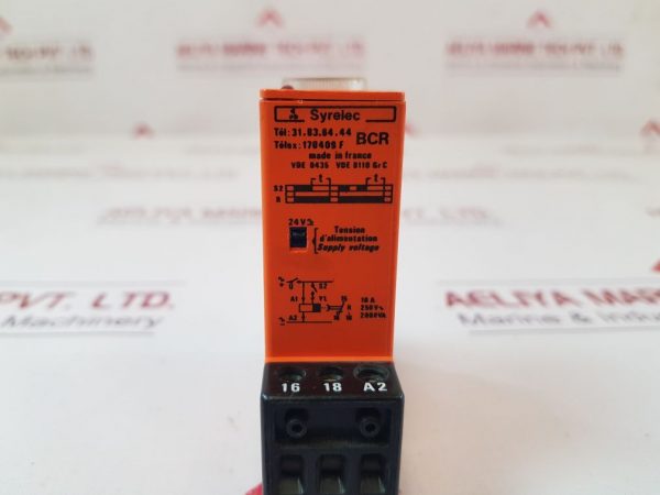 Syrelec Bcr Time Delay Relay With Base 0 To 10