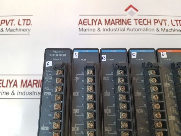 Toshiba Ex10*ubb2, Ps261, Ai32,ai31, Ao31 Rack Module