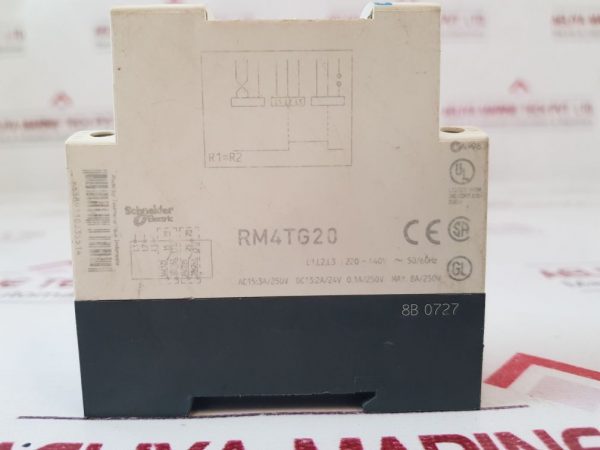 Telemecanique Schneider Electric Rm4tg20 Voltage Monitoring Relay