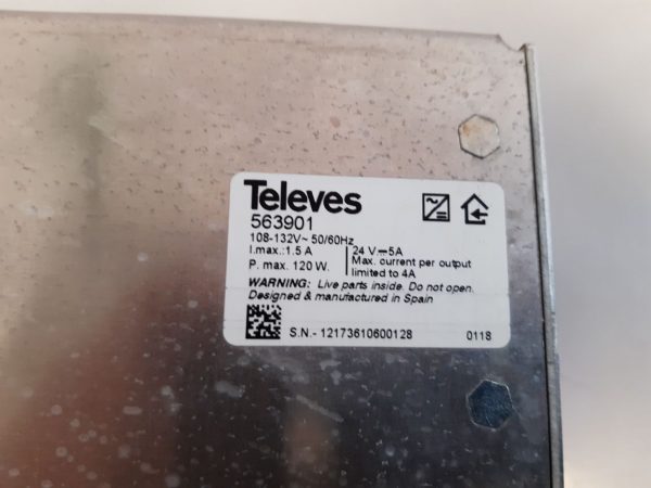 Televes 563901 Power Supply Unit 1.5a