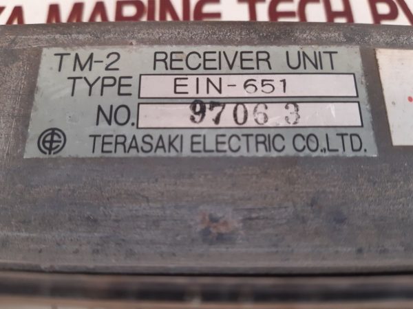 TERASAKI ELECTRIC EIN-651 TM-2 RECEIVER UNIT