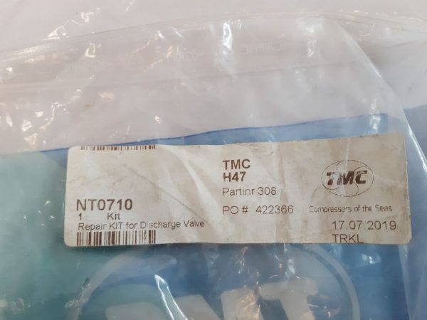 Tmc 09993 Repair Kit For Discharge Valve