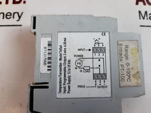 TXRAIL TEMPERATURE TRANSMITTER