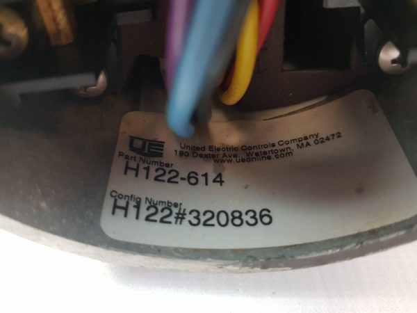United Electric H122-614 Differential Pressure Switch