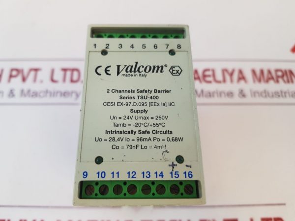 Valcom Tsu-400 2 Channels Safety Barrier