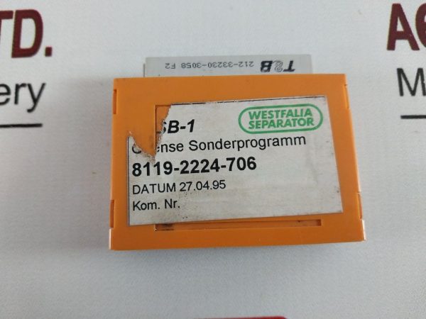 WESTFALIA SEPARATOR P 02-SK 1/32 EPROM MODULE