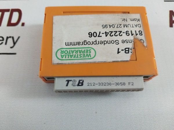 WESTFALIA SEPARATOR P 02-SK 1/32 EPROM MODULE