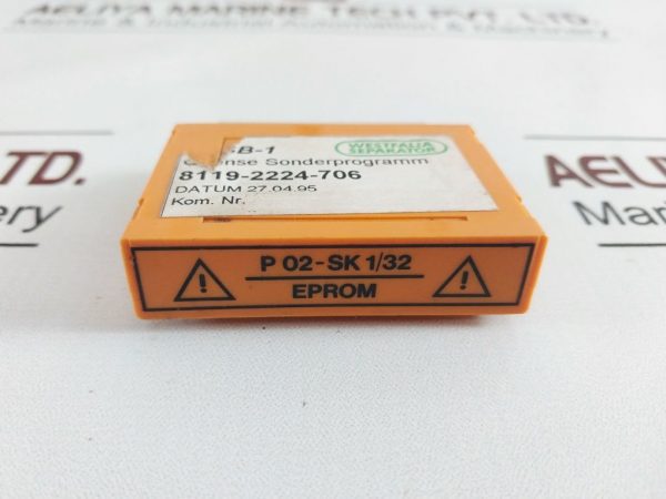 WESTFALIA SEPARATOR P 02-SK 1/32 EPROM MODULE