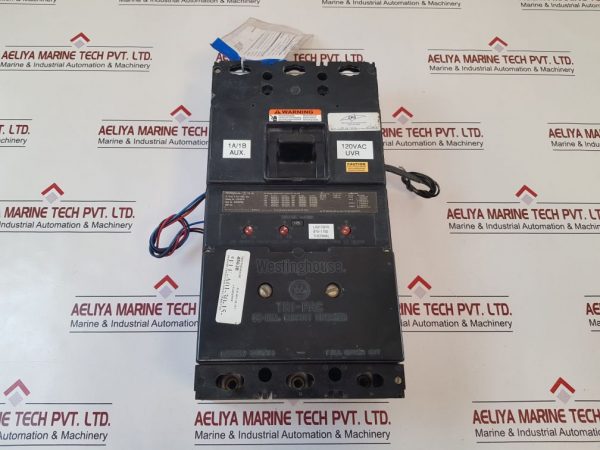 Westinghouse La3400prf 3 Pole Circuit Breaker