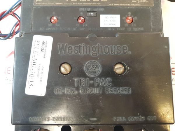 Westinghouse La3400prf 3 Pole Circuit Breaker