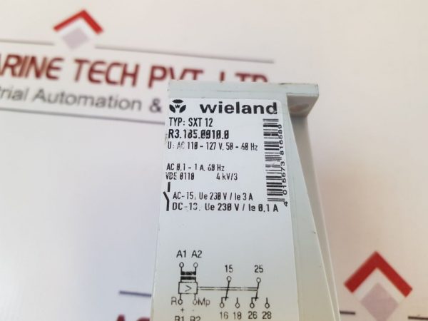 Wieland Sxt 12 Current Monitoring Relay