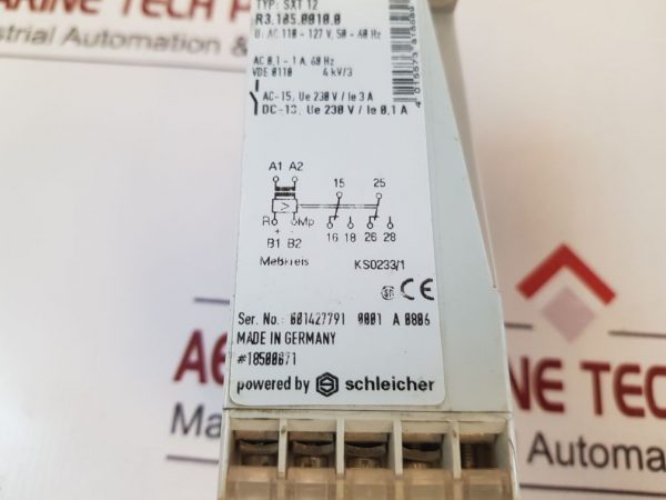 Wieland Sxt 12 Current Monitoring Relay